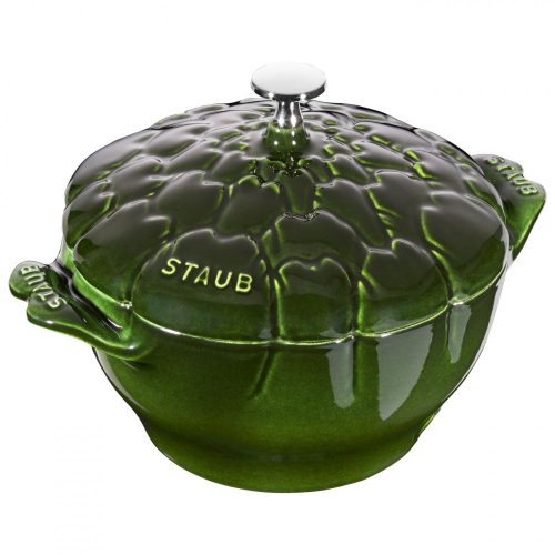 Staub  öntöttvas edény Articsóka | Basil-zöld | 22 cm