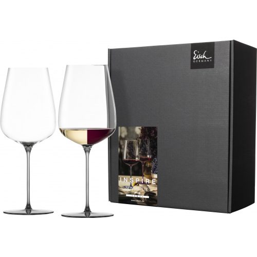 Eisch INSPIRE SENSISPLUS 2 db univerzális borospohár szürke powerful & rich 7,4dl 253 mm