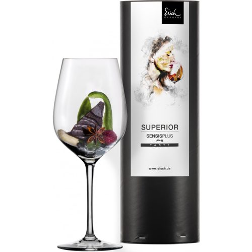 Eisch SUPERIOR SENSISPLUS vörösboros pohár díszhengerben 6dl 238 mm