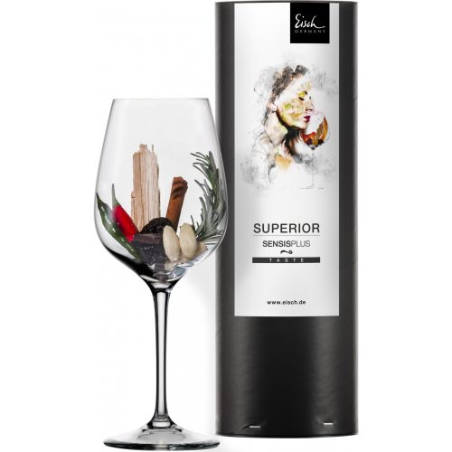 Eisch SUPERIOR SENSISPLUS Bordeaux pohár díszhengerben 7,1dl 254 mm