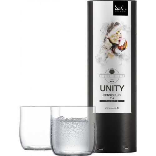 Eisch UNITY SENSISPLUS 2 db pohár díszhengerben 4,1dl 88 mm