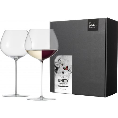 Eisch UNITY SENSISPLUS 2 db Burgundy pohár díszdobozban  7,65dl 240 mm