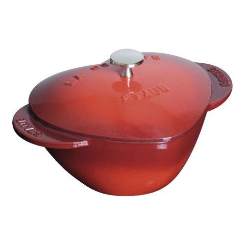 Staub öntöttvas edény 20 cm cherry