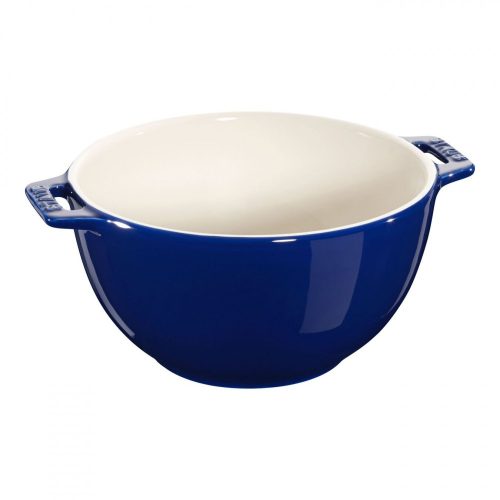 Staub kerámia tál | sötétkék | kerek | 18 cm | 1,4 l