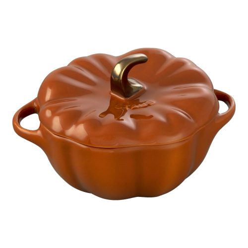 Staub kerámia Cocotte - 12cm - 0.50l - fahéjszínű - pumpkin