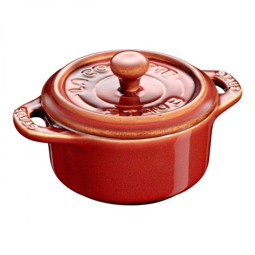 Staub kerámia Mini Cocotte | 10cm | 0.20l | rézszínű | kerek